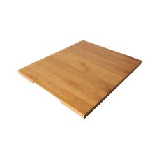 Taca bambusowa do serwowania przekąsek naturalna 25 x 30 cm 1 sztuka