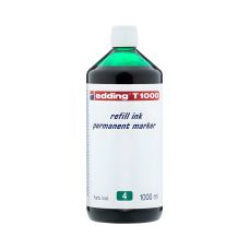 Tusz do uzupełniania markerów permanentnych e-t1000 Edding zielony 15 ml