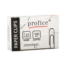 Spinacze biurowe Profice  25mm 10x100 sztuk