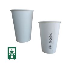 Kubek papierowy biały z powłoką dyspersyjną 300 ml średnica 75 mm 50 szt.