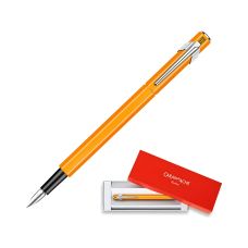 Pióro wieczne CARAN D'ACHE 849 Fluo Line F pomarańczowe