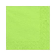Serwetki papierowe jasnozielone 33x33 cm (20 sztuk)