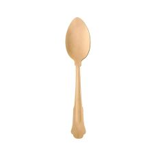 Łyżki drewniane z wzorem Vintage 19,5 cm 50 sztuk do gastronomii i eventów