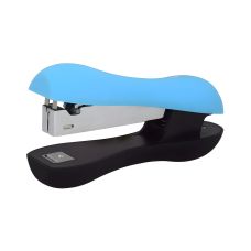 Zszywacz MemoBe Soft-touch, niebieski neonowy