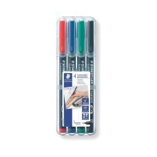 Foliopis Wodoodporny Staedtler Lumocolor, F, 4 Kolory