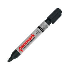 Penmark Marker permanentny z końcówką ściętą, czarny