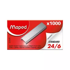 Zszywki Stalowe Maped 24/6 1000 sztuk