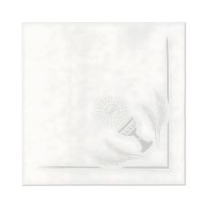 Serwetki papierowe Airlaid Premium, wzór Komunia, 40 x 40 cm, 50 sztuk