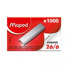 Zszywki stalowe 26/6 Maped 1000 sztuk