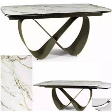 Stół rozkładany ceramiczny Infinity biały 160-240 Signal