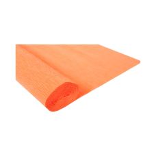 Bibuła krepina dekoracyjna 180g kolor dyniowy 50x250 cm