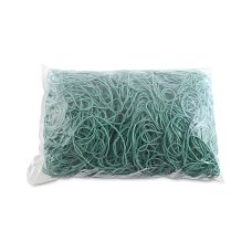 Gumki recepturki OFFICE PRODUCTS zielone średnica 80mm grubość 1,5x1,5mm 60% kauczuku 1000g zgrzewka