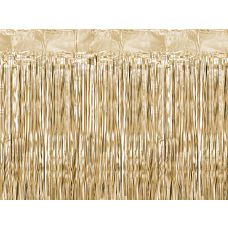 Kurtyna Party Satynowa Elegancka Złota 100x200cm