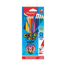 Kredki Colorpeps Strong trójkątne 12 sztuk
