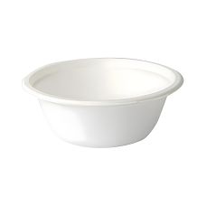 Miska papierowa z trzciny cukrowej biała 350 ml średnica 13,5 cm 50 sztuk