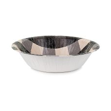 Miseczki Papierowe w Kratę Mix 17 cm x 4.5 cm (6 sztuk)