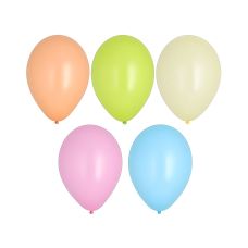 Balony lateksowe Pastel mix kolorystyka pastelowa średnica 25 cm opakowanie 10 sztuk