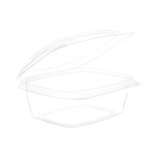 Pojemnik PLA z pokrywką przezroczystą 250 ml 12,2 x 10,5 x 5 cm 50 sztuk