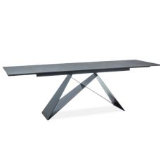 Stół rozkładany 160-240x90 czarny mat Westin Signal