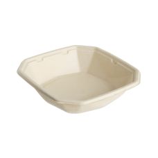 Miska papierowa z trzciny cukrowej biała 650 ml 18,3 x 18,3 x 4,2 cm 50 sztuk