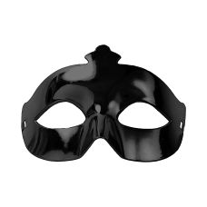 Maska Karnawałowa Party Czarna Elegancka Wysokość 8 cm Szerokość 24 cm
