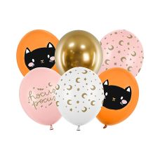 Balony 30 cm, Hocus Pocus, mix (1 op. / 6 szt.)