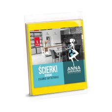 Ścierki domowe ANNA ZARADNA, 5 sztuk, mix kolorów