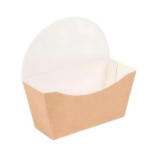Pudełko termiczne kartonowe na bajgla 12 x 4,5 x 12 cm 100 sztuk