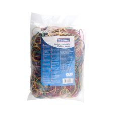 Gumki recepturki DONAU mix kolorów 500g opakowanie zbiorcze