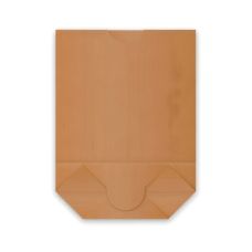 Torebka krzyżowa papierowa 2 kg 22,5+8 x 31 cm do gastronomii 1000 szt.