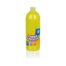 Farba Plakatowa Szkolna ASTRA 1000ml Cytrynowa Żółta