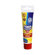 Farba Plakatowa ASTRA Jasno Czerwona 30ml Szkolna