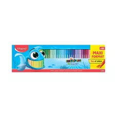 Flamastry Colorpeps Ocean 48 kolorów maxi format w kartonowym etui