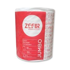 Ręcznik Papierowy Zefir Jumbo w Dużej Roli Chłonny do Podajnika