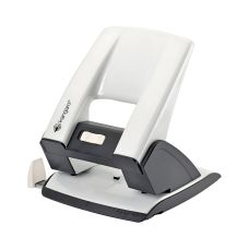 Dziurkacz biurowy KANGARO Aion-40 metaliczny biały do 40 kartek A4 formatu A4