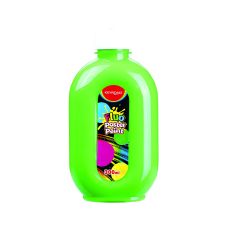 Farba plakatowa KEYROAD Fluo neonowa zielona 300ml butelka