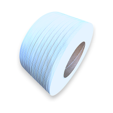 Taśma do bandowania PP biała 12 mm x 0.60 mm 2800 m.b. 1 rolka