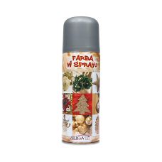 Farba w sprayu srebrna ALIGA 250 ml do dekoracji i renowacji