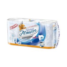 Ręcznik papierowy, Almusso, Bravo, niebieski, 3 szt.