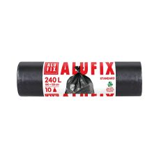 Worki na śmieci ALUFIX LDPE 240l czarne 35 mikrometrów, 10 sztuk