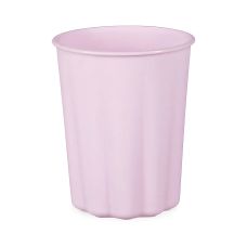 Kubeczki plastikowe Falbanka 220 ml fioletowe 4 szt.