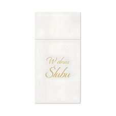 Torebki-serwetki na sztućce papierowe Premium Airlaid Wedding 40 x 40 cm 25 szt.