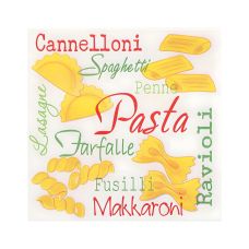 Serwetki papierowe 3-warstwowe wzór Pasta 33 x 33 cm opakowanie 20 szt.