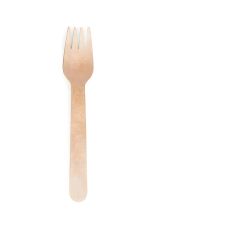 Widelce drewniane deserowe 11 cm naturalne 100 sztuk opakowanie