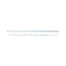 Linijka plastikowa przezroczysta 40cm GR-831