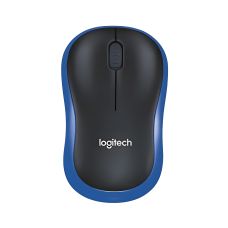 Logitech Mysz M185 niebieska bezprzewodowa – mysz optyczna USB