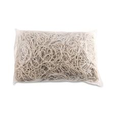 Gumki recepturki OFFICE PRODUCTS średnica 60mm grubość 1,5x1,5mm 60% kauczuku 1000g zgrzewka białe