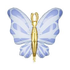 Balon Foliowy Motyl Błękitny 69x69 cm Dekoracyjny