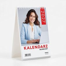 Kalendarz Biurkowy Stojący A5 Pionowy Tygodniowy Office 2027 O-press