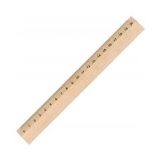 Linijka Drewniana 20 cm